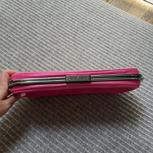Celine Pink clutch bag - Picture 5 of 12